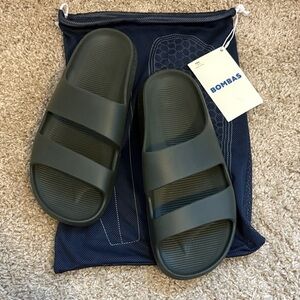 Bombas Men's Slide Sandals - Forest Green